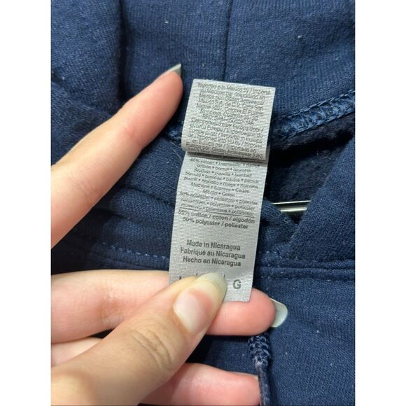 Luke Combs "Beer Never Broke My Heart" Dark Blue Concert Hoodie Sweatshirt Large - Picture 6 of 12